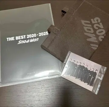 SnowMan 선착순 특전 세트