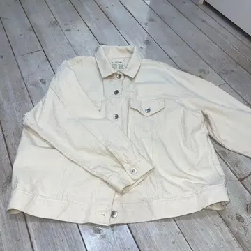 my STANDARD 아이보리 데님 자켓