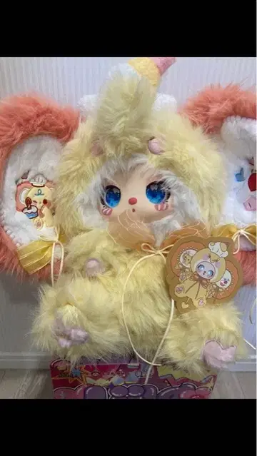 Liila 리라 V3 600% 옐로우 컬러 코끼리 인형