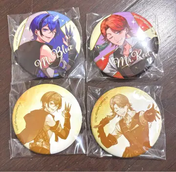 [ 24시간 이내 발송 ] 워터 챌린지 미스터 레드 미스터 블루 캔 배지