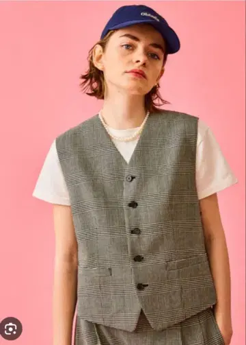 Oblada 체크 베스트