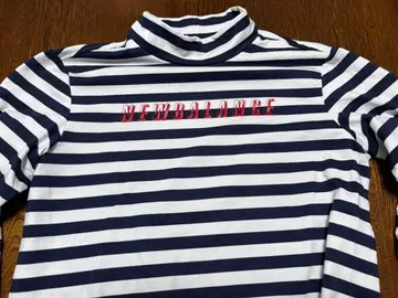 NEW BALANCE 스트라이프 셔츠 사이즈 6 긴팔