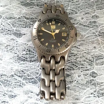 작동품 ELGIN TITANIUM 솔라 남성용 손목시계 MN86