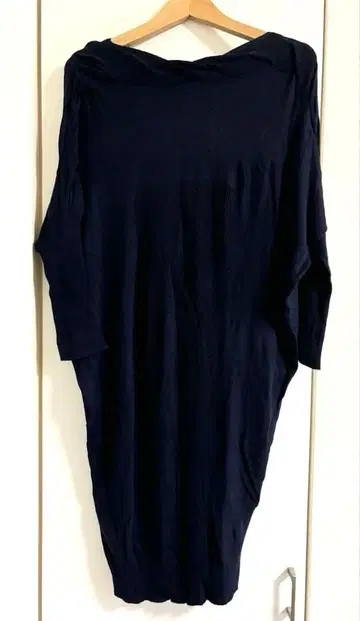 REAL CUBE 리얼큐브 니트 원피스 네이비