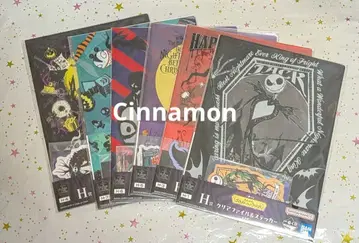 나이트메어 비포 크리스마스 제일복권 클리어 파일 스티커