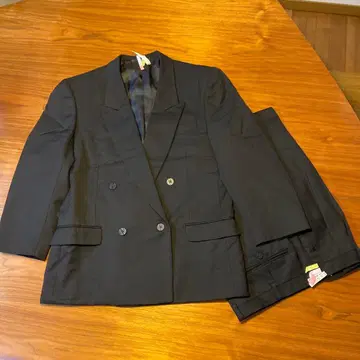 남성용 블랙 포멀 수트 예복