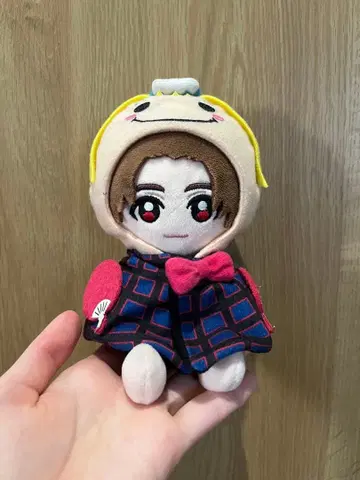 야마다 료스케 봉제 인형 마스코트 빨파 체크 무늬