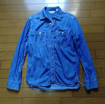 파이브 브라더 데님 셔츠 워크 셔츠 S 사이즈
