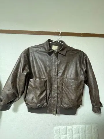 Java 페이크 가죽 자켓