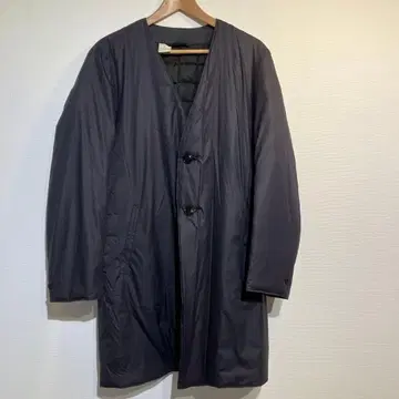 N 할리우드 충전솜 노카라 코트