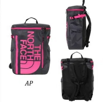 THE NORTH FACE 백팩 그레이/핑크