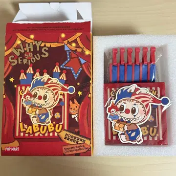 POPMART WHY SO SERIOUS 마그넷 클립 러브브