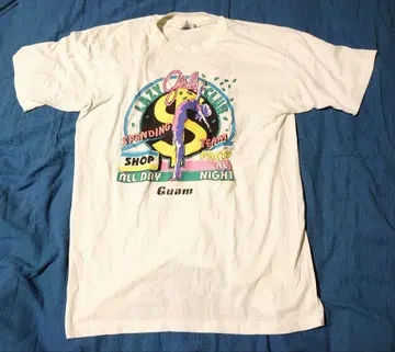 빈티지 괌 T셔츠 구제 의류
