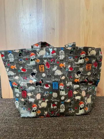 해롯 토트백 스몰 강아지, 고양이