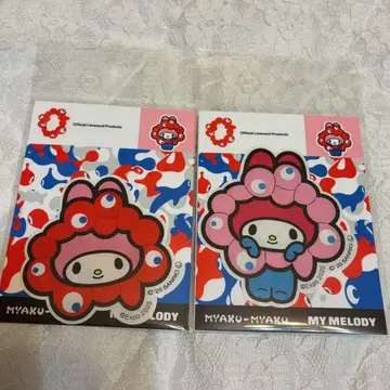 산리오 미야쿠미야쿠 스티커 씰 오사카 간사이 만박 회장 한정판 마이멜로디