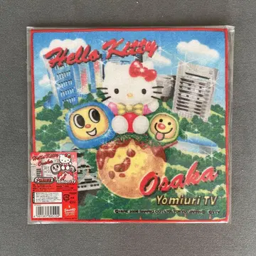 지역 한정 키티 오사카 한정판 2 요미우리 TV 손수건 미니 타월