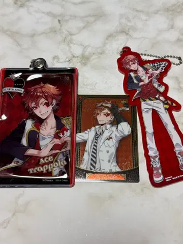 에이스 트라포라 아크릴 키링 & 카드 케이스