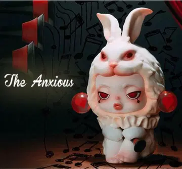 POPMART 스컬 팬더 원더랜드 앨리스 화이트 토끼