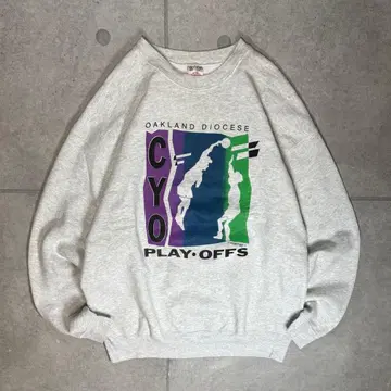 CYO PLAY OFFS 맨투맨 90s USA제 후르츠 바디 농구