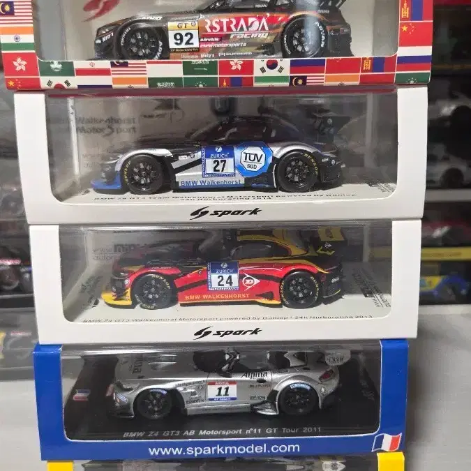 스파크 BMW Z4 GT3 레이싱카 미니카 1:43