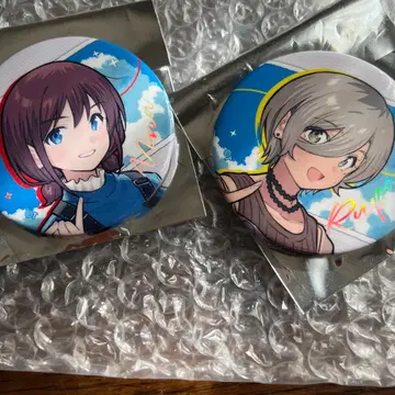 걸즈 밴드 클라이 영화 후편 나, 미래. 한정판 캔뱃지 이세리 니나 루파