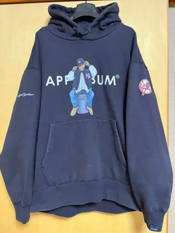 APPLEBUM 네이비 후드티