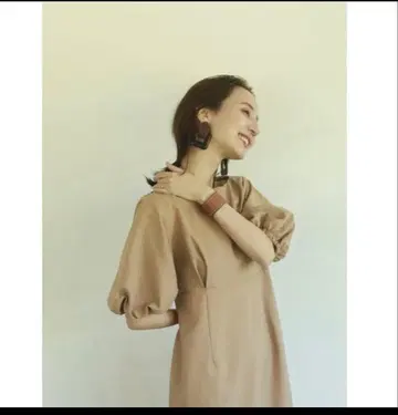 louren puff sleeve onepiece