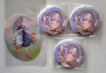 히구치 카에데 ART OF NIJISANJI 캔뱃지