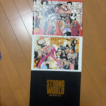 ONE PIECE FILM 팜플렛 3권 세트