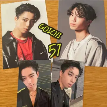 THE LAST PIECE 포토 카드 엽서 스티커 GOICHI