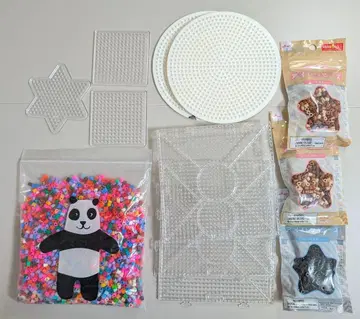 펄러비즈 플레이트 세트 컬러풀