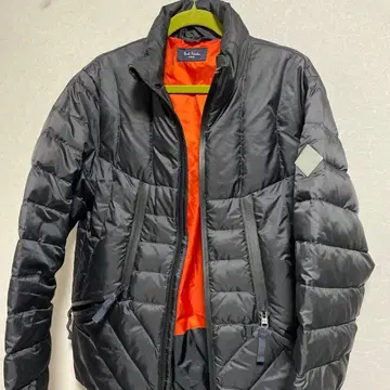 Paul Smith Jeans 다운 자켓 블랙/오렌지