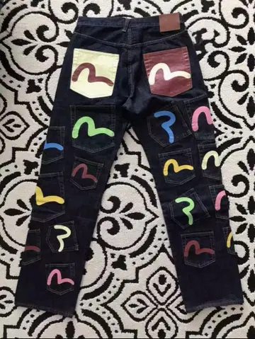 EVISU 에비수 메니 포켓 데님