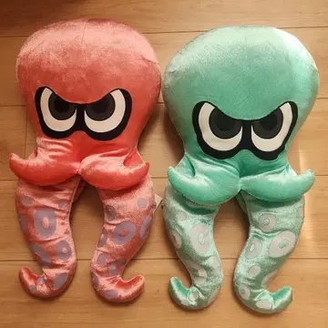 스플래툰 문어 2체 봉제 인형