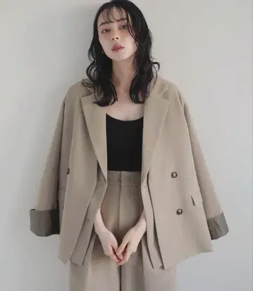 레이어드 디자인 테일러드 자켓 LIAN