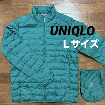 UNIQLO 울트라 라이트 다운 자켓 그린 L 사이즈