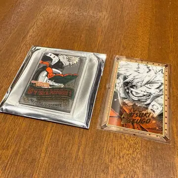 바쿠고 카츠키 펍 미러 금박 클리어 카드