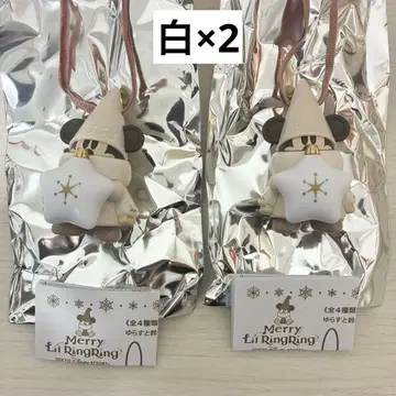 릴린린 오너먼트 화이트 캡슐 토이 디즈니 크리스마스 2025