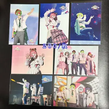 컬러풀 피치 카라피치 카라피치 파라다이스 실사 브로마이드 묶음 판매