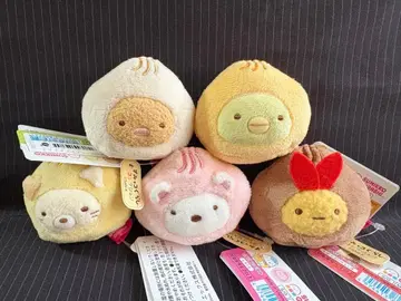 새상품 스미코구라시 테노리 봉제 인형 와쿠와쿠 타피오카 편의점 고기만두