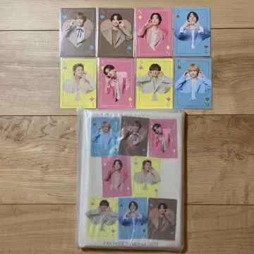 FANTASTICS 포토 카드 홀더, 포토 카드 8장