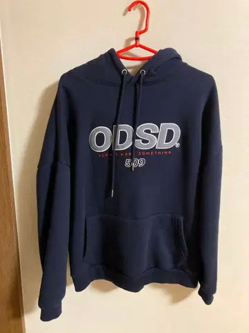 ODSD 후드 부착 후드티 네이비