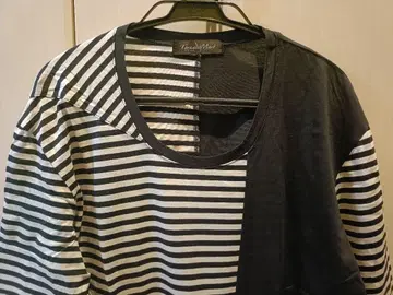 클리닝 Tornado Mart 스트라이프 긴팔 티셔츠