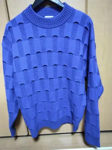 JEAN-LOUIS SCHERRER 보라색 니트 스웨터 M