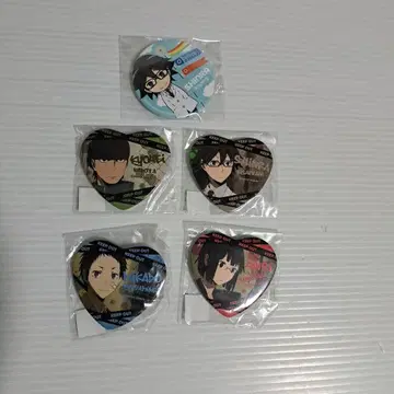 듀라라라!! 캔뱃지 세트 5종