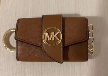 미사용 택 포함 천연 가죽 MICHAEL KORS 키케이스