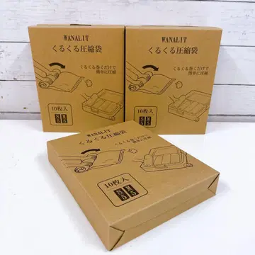 WANALIT  압축 10개입 SM 사이즈 5 상자 세트