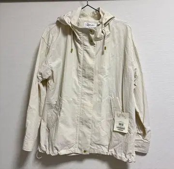 Dessin 후드 부착 아이보리 자켓