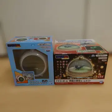 드래곤볼 신룡 모형 룸 라이트 드래곤 레이더형 스피커 2종 세트