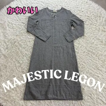 MAJESTIC LEGON 그레이 니트 원피스 M 사이즈